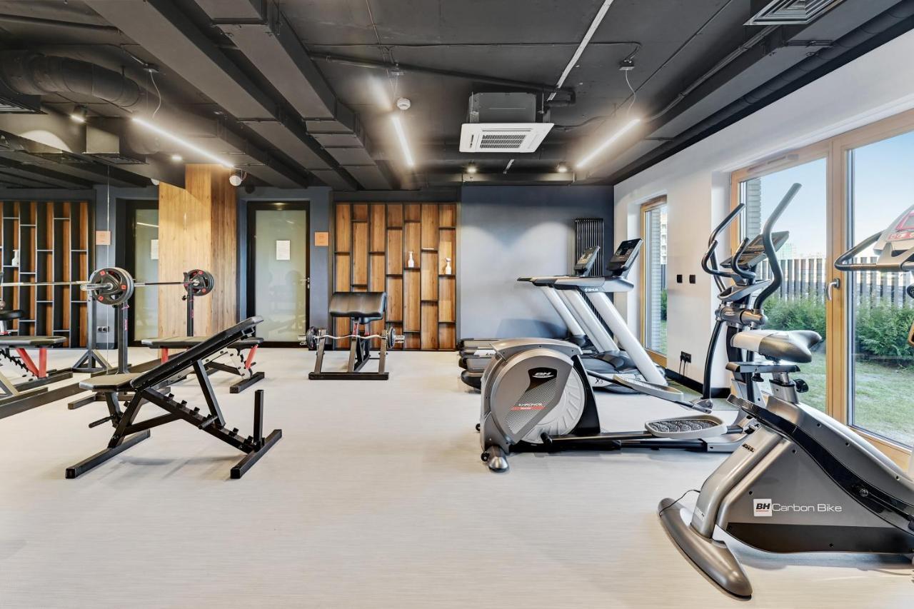 Nadmotlawie Riverside & Gym By Downtown Apartments Gdańsk Eksteriør billede