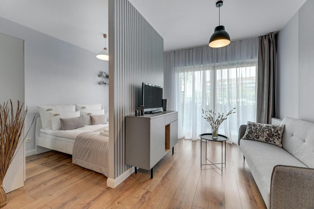 Nadmotlawie Riverside & Gym By Downtown Apartments Gdańsk Eksteriør billede